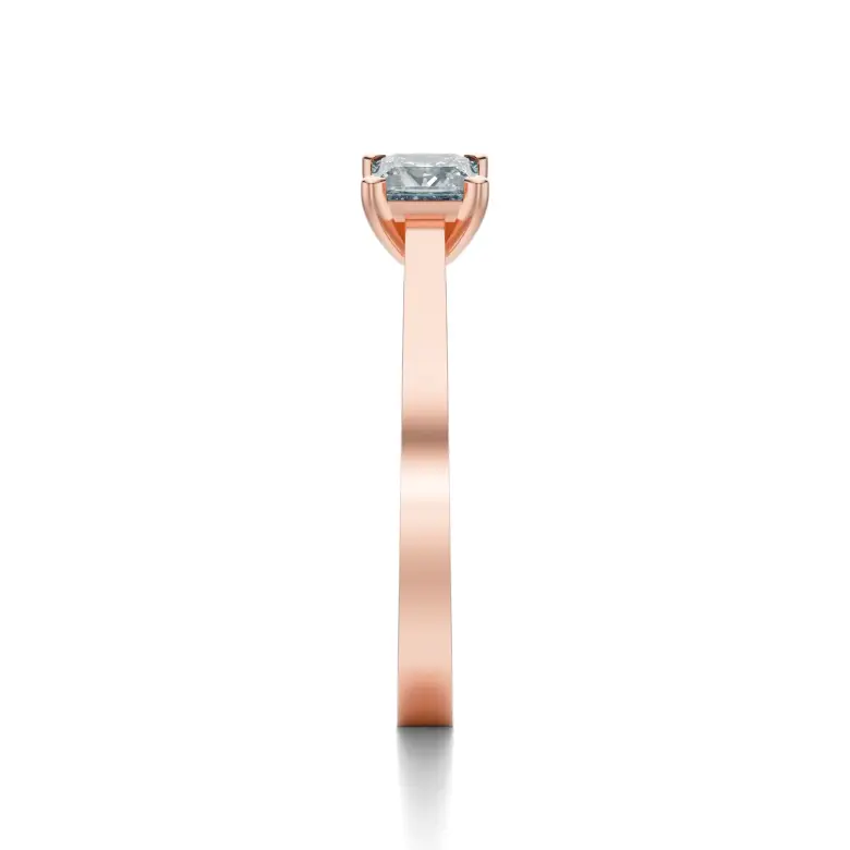 Pierścionek z różowego złota z diamentami AJPZ_001